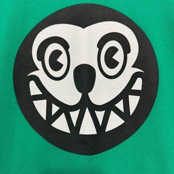 BBC Billionaire Boys Club Ice Cream Men’s Green Crewneck Sweater Size Medium - Picture 9 of 16